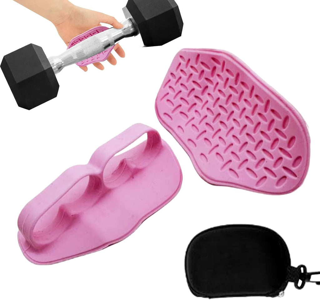 Weight Grips| Hand Silicone Lifting Grips,Anti-Slip Ergonomic Workout Gloves Training Palm Protection for Fitness & Trainer